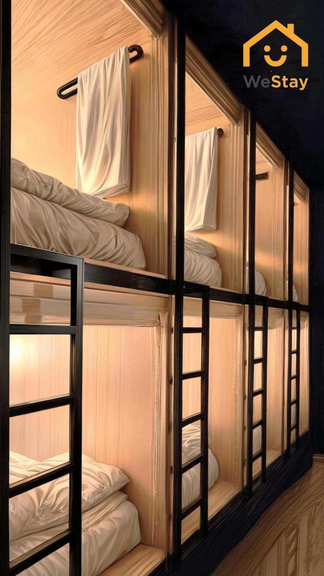 Westay Capsule Hostel Dubai Exterior foto